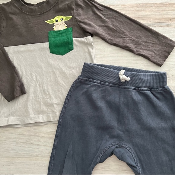 2T Star Wars long sleeve top and jogger set - Picture 4 of 4